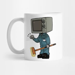 Tv-head of Virginia Mug